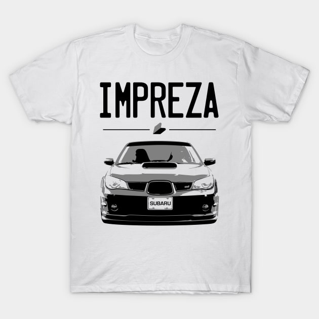 Subaru Impreza T-Shirt by mufflebox